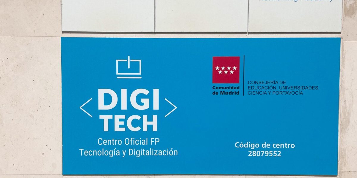 Cartel entrada digitech